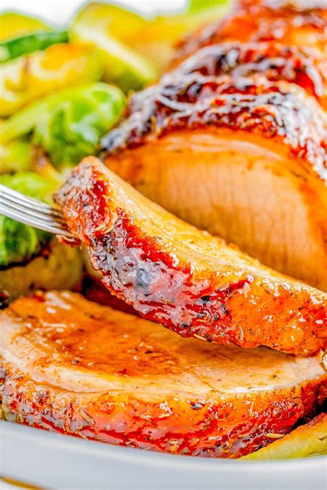 Glazed Pork Loin Roast Easy And Never Dry Averie Cooks