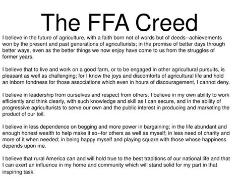 Ffa Creed Ffa Showing Quotes And Sayings. Quotesgram - activeyears