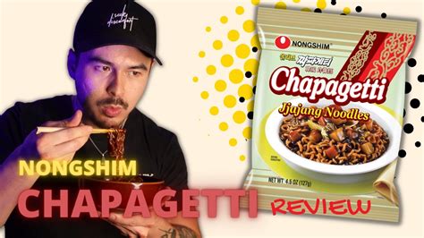 Nongshim Chapagetti Jjajang Instant Noodles Review Youtube