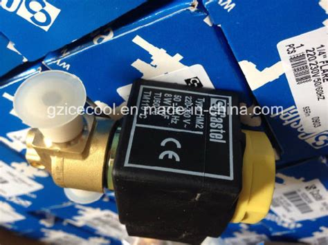 China Made In Italy 1 4 Flare Castel Solenoid Valve With Coil For CFC