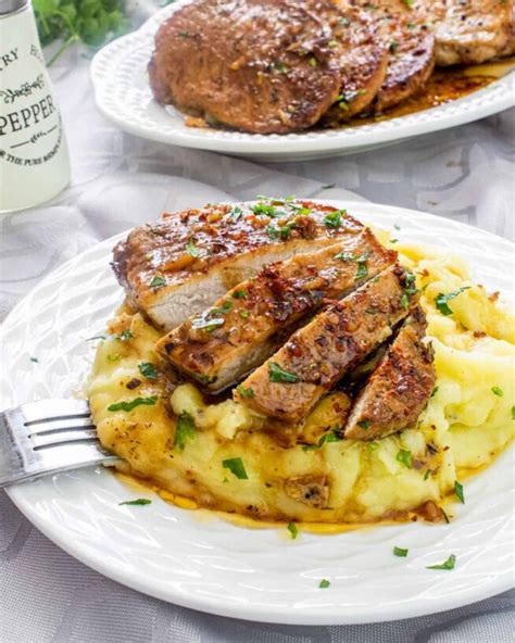 Apple Cider Glazed Pork Chops - Craving Home Cooked