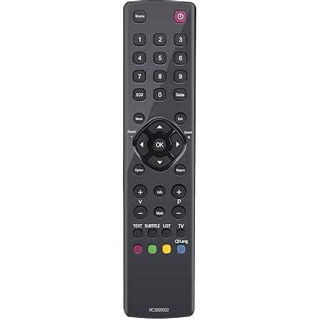 ALLIMITY RC3000E01 RC3000E02 Télécommande Remplacer pour Thomson TCL TV