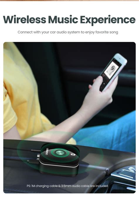 Accessoire R Seau R Cepteur De Musique Rca Avec Bluetooth Pour Voiture