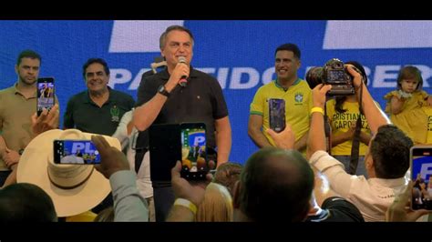 Jair Bolsonaro no lançamento da pré candidatura do Deputado Caporezzo à