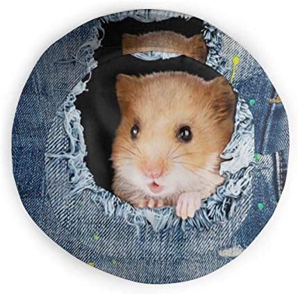 Paradesour Eimer Hut Packbar Wende Denim Hamster Print Eimer Sonnenhut