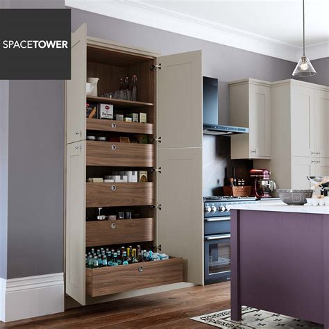 Kitchen Larder Unit Blum Space Tower Masterclass Kitchens