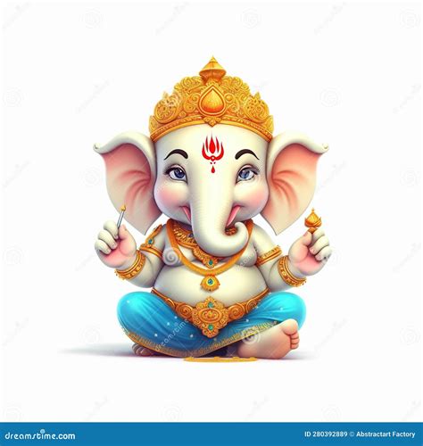 Ilustraci N De Lord Ganesha Para Ganesh Chaturthi Con Antecedentes