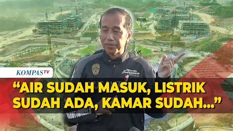 Presiden Jokowi Pastikan Akan Berkantor Di IKN Saya Bermalam Di Istana