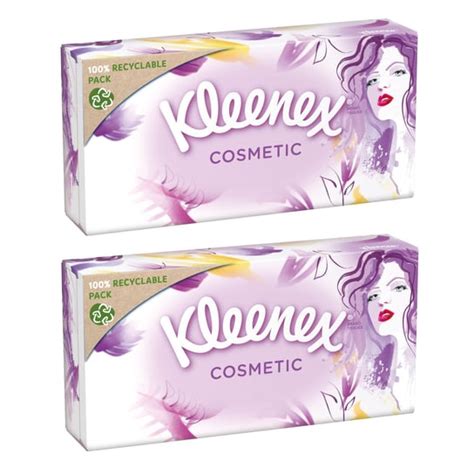 Kleenex Chusteczki Higieniczne Cosmetic 2x80szt Sklep EMPIK