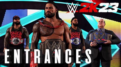 WWE 2K23 ROMAN REIGNS CODY RHODES RANDY ORTON REY MYSTERIO AND