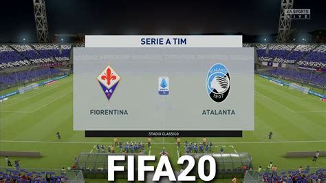 Fifa Fiorentina Vs Atalanta Serie A Gameplay Ps Youtube