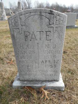 Henry Crawford Pate M Morial Find A Grave