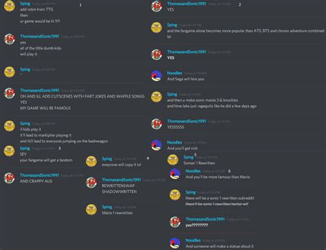 Discord Randomness Season 2 Electric Boogaloo 13 By Thomasandsonicyt