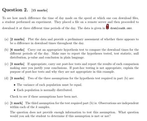 Solved Question 2 15 Marks] To See How Much Difference The