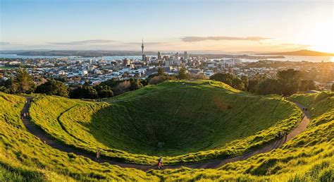 active volcanoes   zealand explore aucklands volcanic field