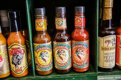 Rare Hot Sauces Matouks Secret Aardvark Pickapeppa Hot Sauces