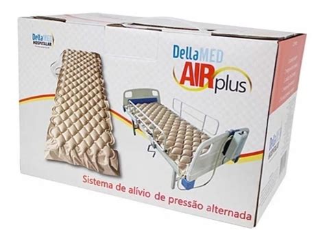 Colchão Pneumático Anti Escaras Air Plus Completo Dellamed 220V