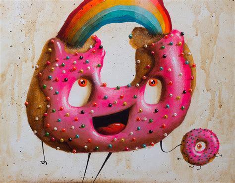 rainbow donut :: Behance