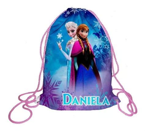 Morralitos Dulceros Personalizados Frozen 50 Piezas Envío gratis