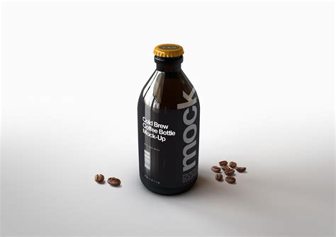 Cold Brew Coffee Bottle Mock-Up on Behance