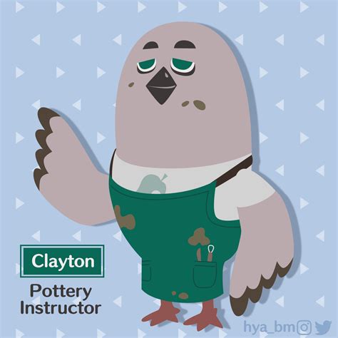 Meet Clayton, my first Animal Crossing OC! : r/ac_newhorizons