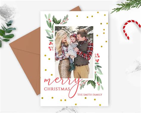 Christmas Cards With Photo, Christmas Photo Card, Christmas Card ...