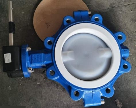 Ptfe Lined Lug Type Butterfly Valves