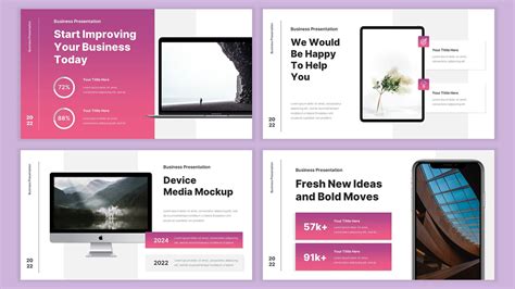 Business PowerPoint Template on Behance