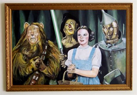 Art: OZ WARS (Star Wars Meets Wizard of Oz) | Star wars painting, Star wars humor, Leia star wars