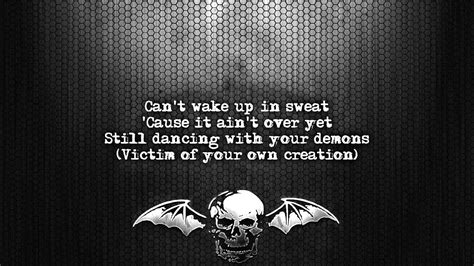 Avenged Sevenfold Nightmare Lyrics On Screen Full HD YouTube Music