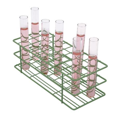 Bel Art SP Scienceware Poxygrid Wire Test Tube Racks 18 20mm Green