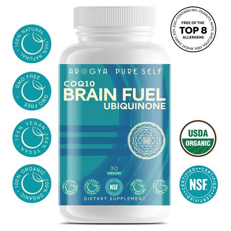 Arogya Pure Self Coq10 Brain Fuel