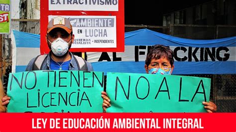 Ley De Educación Ambiental Integral