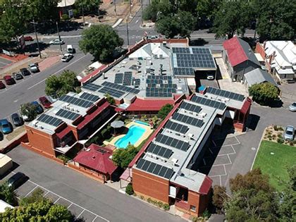 Kw Solar System For Bendigo S National Hotel Racv