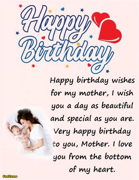 80 Happy Birthday Mom Wishes, Quotes & Messages – FunZumo