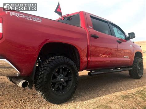 2017 Toyota Tundra With 18x9 1 Fuel Octane And 33 12 5r18 Atturo Trail Blade Mt And Suspension