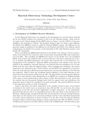 Fillable Online Haystack Observatory Technology Development Center