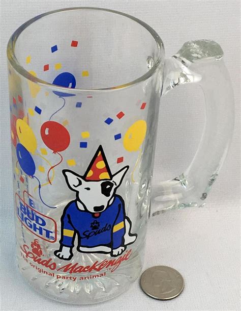 Lot Vintage 1987 Bud Light Spuds Mackenzie The Original Party Animal