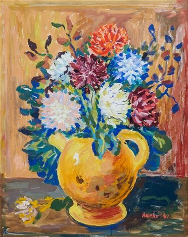 Blommor I Vas By Albin Amelin On Artnet