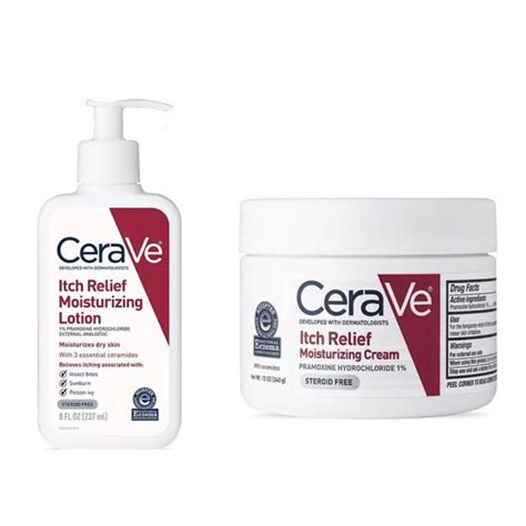 Cerave Itch Relief Moisturizing Lotion Oz Ml Itch Relief