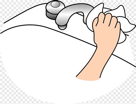 Towel Thumb Hand Washing Qe Angle White Png Pngegg