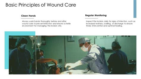 Basic Principles Of Wound Care Craniotomy Ppt Summary Acp Ppt Template