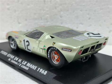 Elm07 Fly Ford Gt40 24h Le Mans 1968 12 1 32 Slot Car Great Traditions