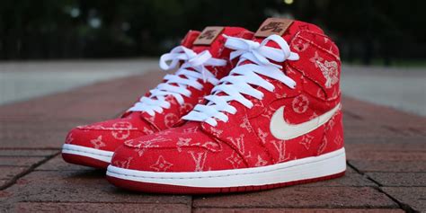 Supreme x Louis Vuitton Air Jordan 1 Custom | Hypebeast