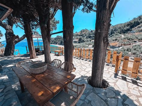 Castaway S View Villa Navagos Beach Bar Samos