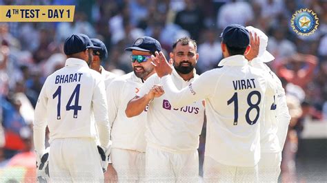 Ind Vs Aus 4th Test Highlights उस्मान ख्वाजा ने भारत में लगाया पहला टेस्ट शतक ऑस्ट्रेलिया ने