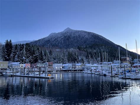 Ketchikan on a serene winter morning : r/alaska