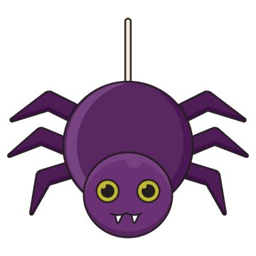 Spider With Cobweb, Spider, Animal, Halloween PNG and Vector with ...