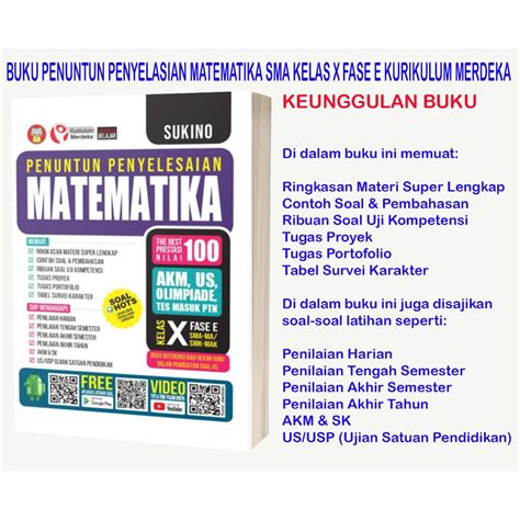 Guidebook For Finishing Mathematics Class X Phase E SMA MA SMK MAK