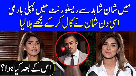 Why Shaan Shahid Called Kiran Malik After Table Talk Kiran Malik